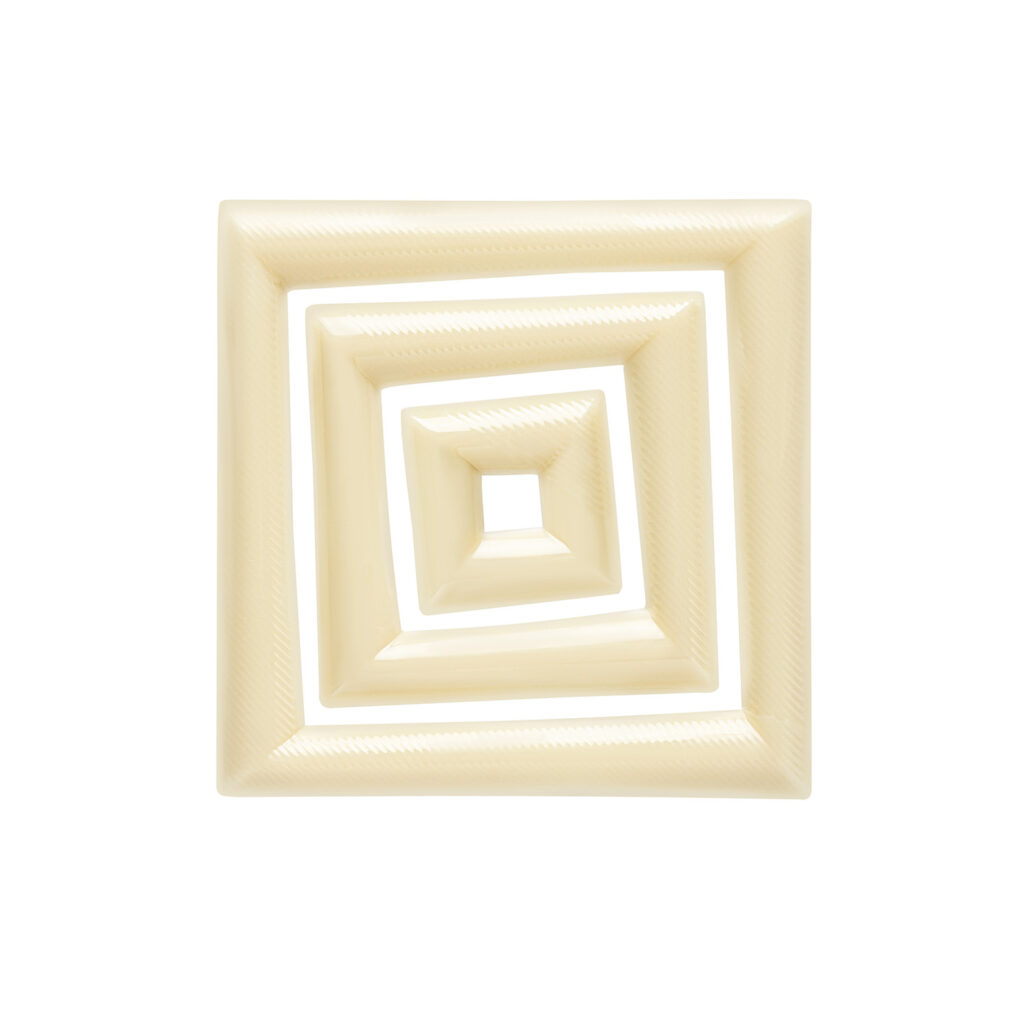 SQUARES WHITE set