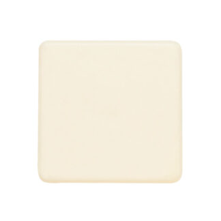 Square white chocolate with logo decoration