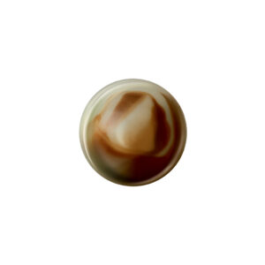 white and dark chocolate ball