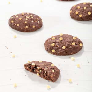 Oat Cookies with chocolate drops