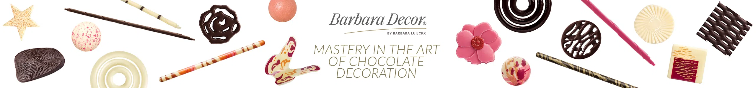 Mastery in the art of chocolate decoration