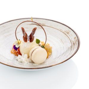 Spring Fever - Spring plated dessert with 3d butterflies